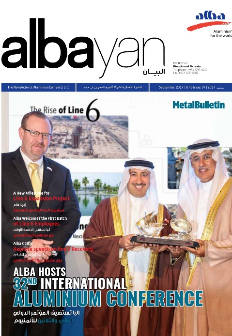 Issue 07: Alba Hosts 32nd International Aluminium Conference