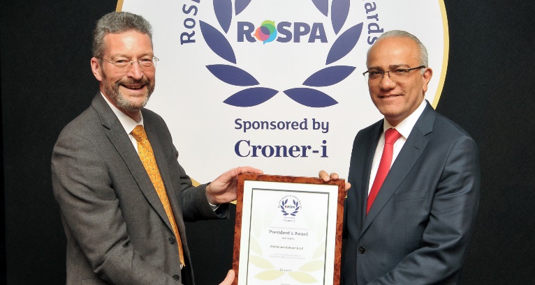 RoSPA’s President’s Award
