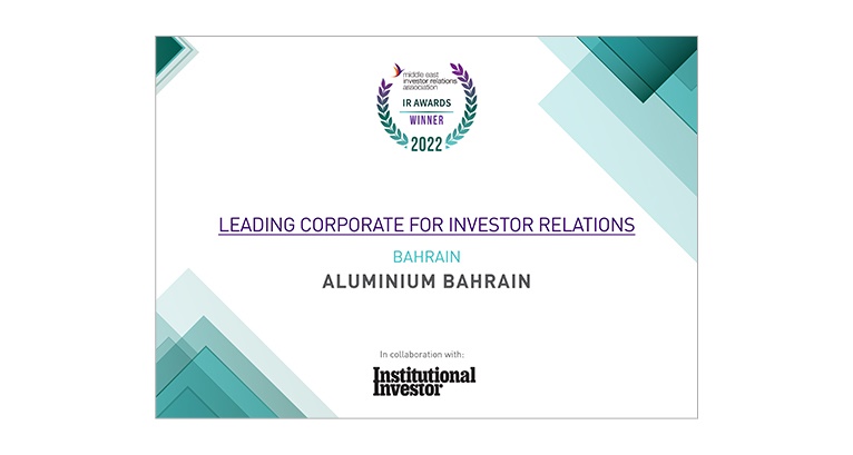 Leading Corporate for Investor Relations in Bahrain and Best Investor Relations Professional Awards