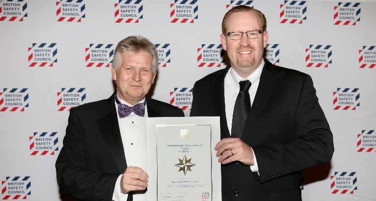 BSC’s Gold International Safety Award