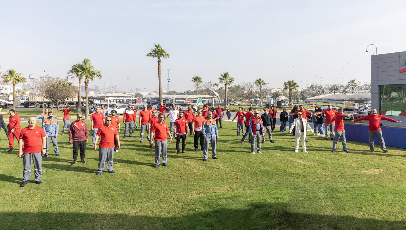 Alba Hosts Walkathon in Celebration of Bahrain Sports Day
