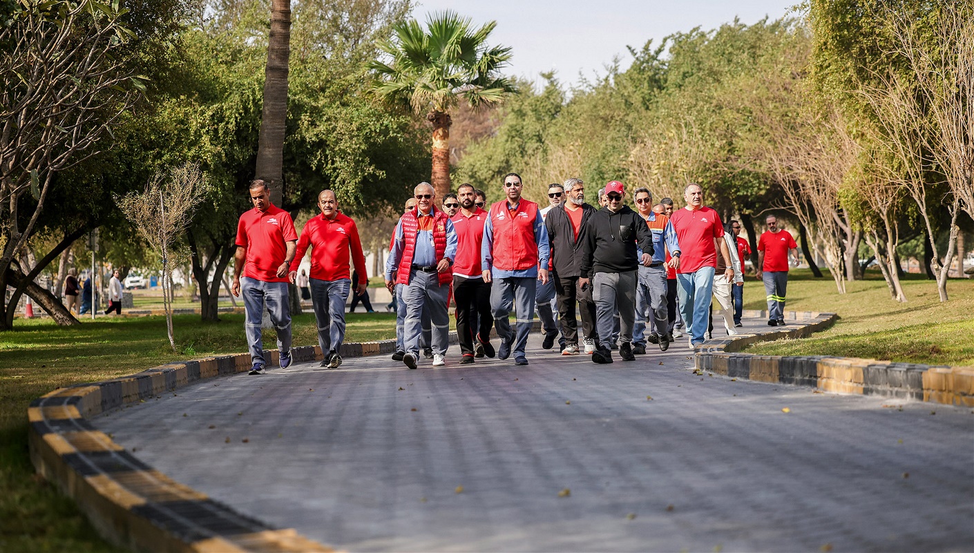 Alba Hosts Walkathon in Celebration of Bahrain Sports Day