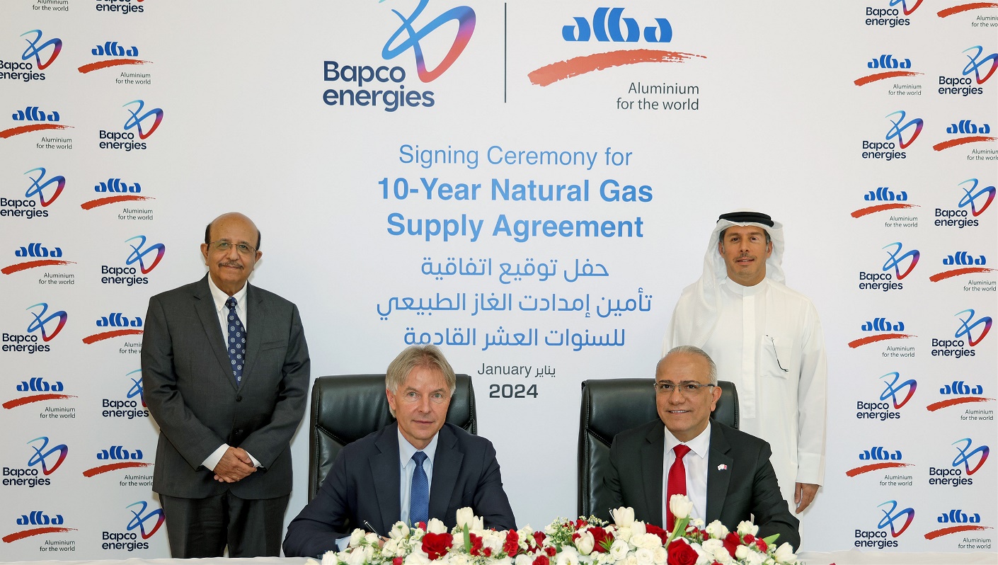 Alba Inks 10-Year Gas Supply Deal with Bapco Energies