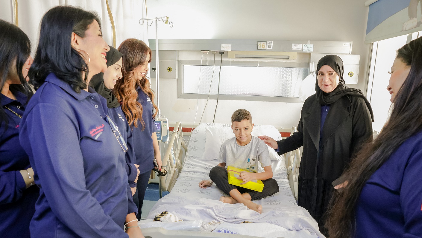 Heartfelt Care: Alba Women Uplifts Little Hearts at Salmaniya Medical Complex