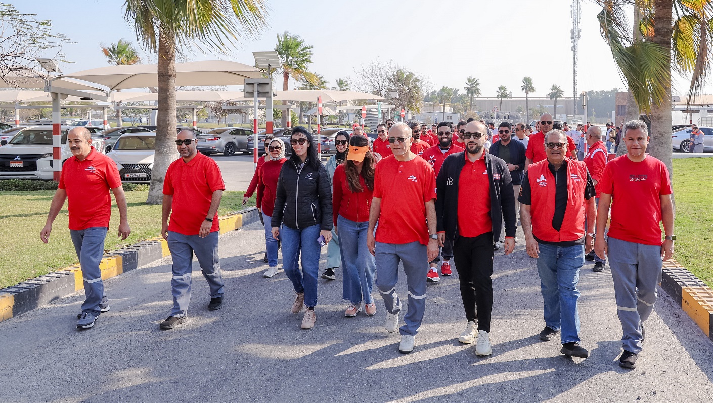 Alba marks Bahrain Sports Day with Walkathon