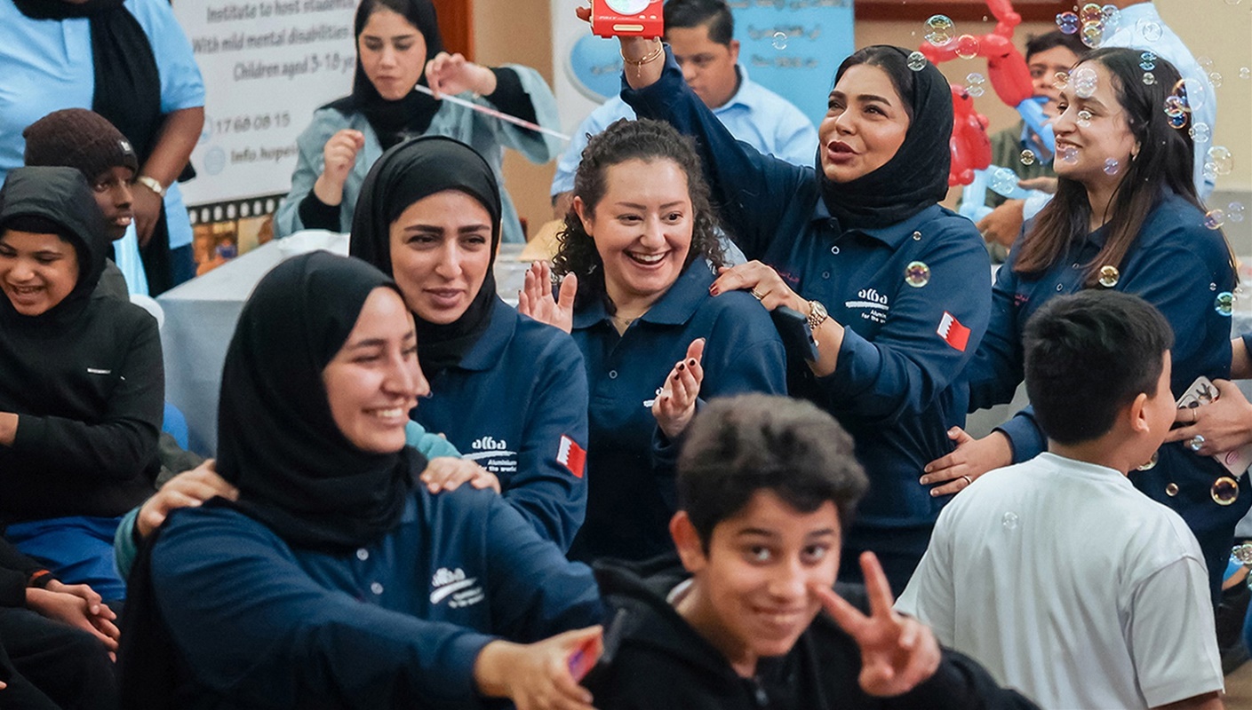 Alba’s Female Employees Bring Smiles to Children at Hope Institute