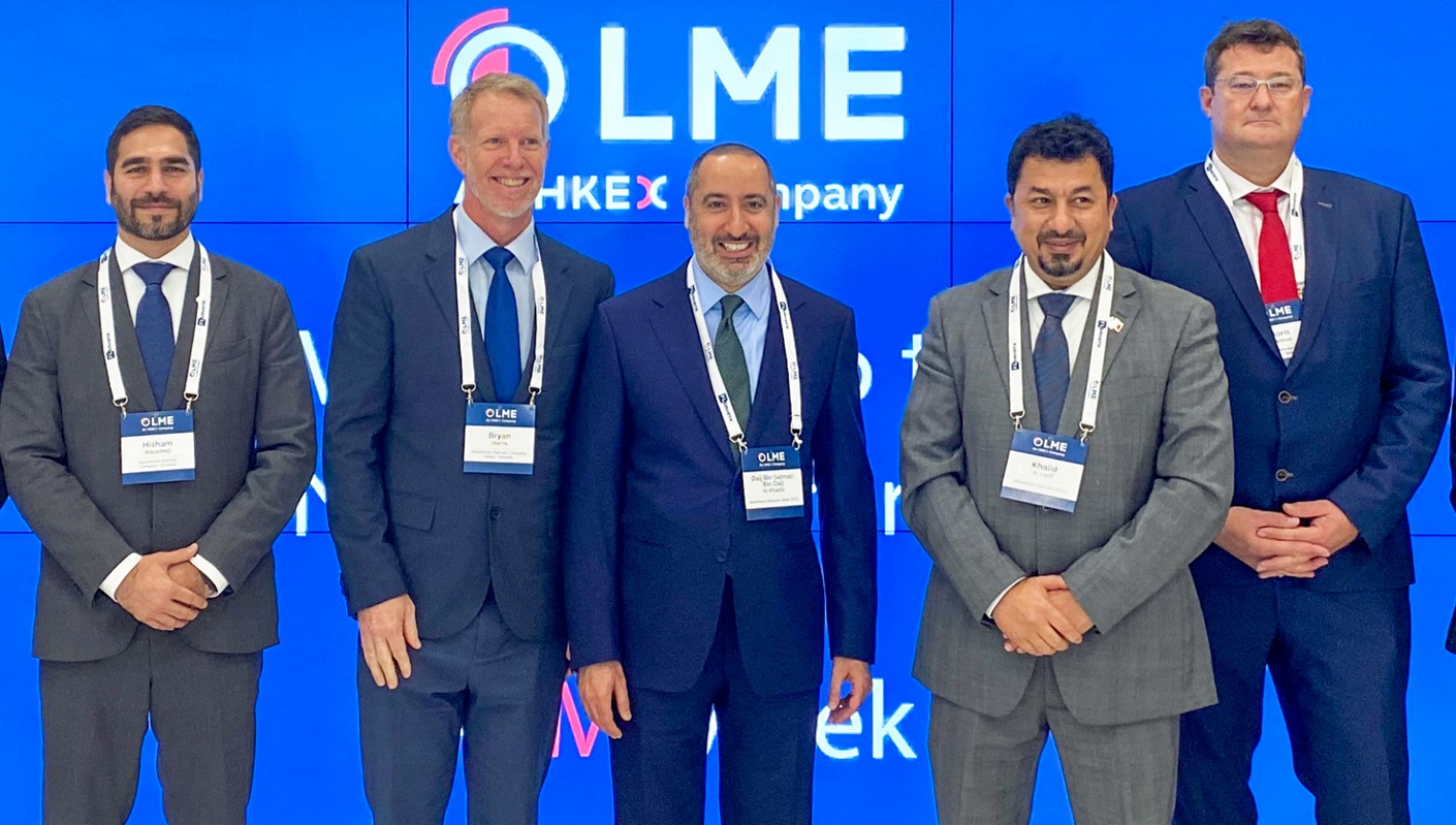 Alba's delegation, led by its Chairman of the Board, attends LME Week and meets with the LME's Chairman