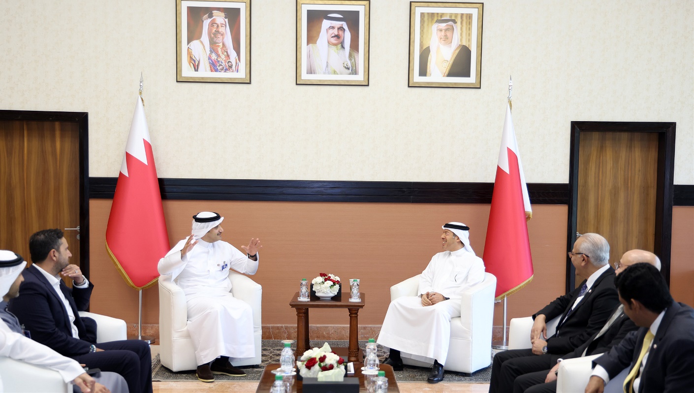 Alba Chairman welcomes the CEO of Bahrain Mumtalakat Holding Company