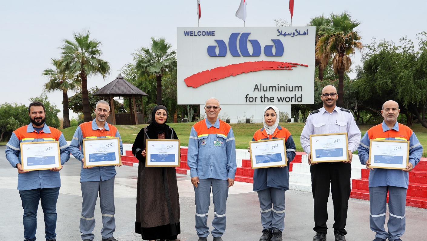 Seven national employees awarded by Alba CEO for their inspirational efforts