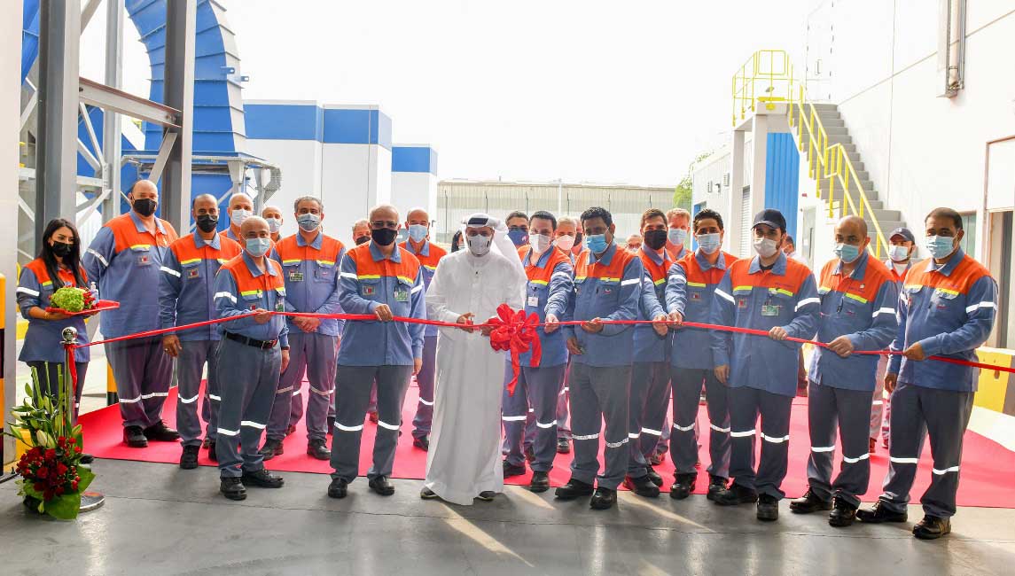 Alba’s SPL Treatment Plant, first-of-its-kind in the region, commissioned by the Chairman of Board of Directors