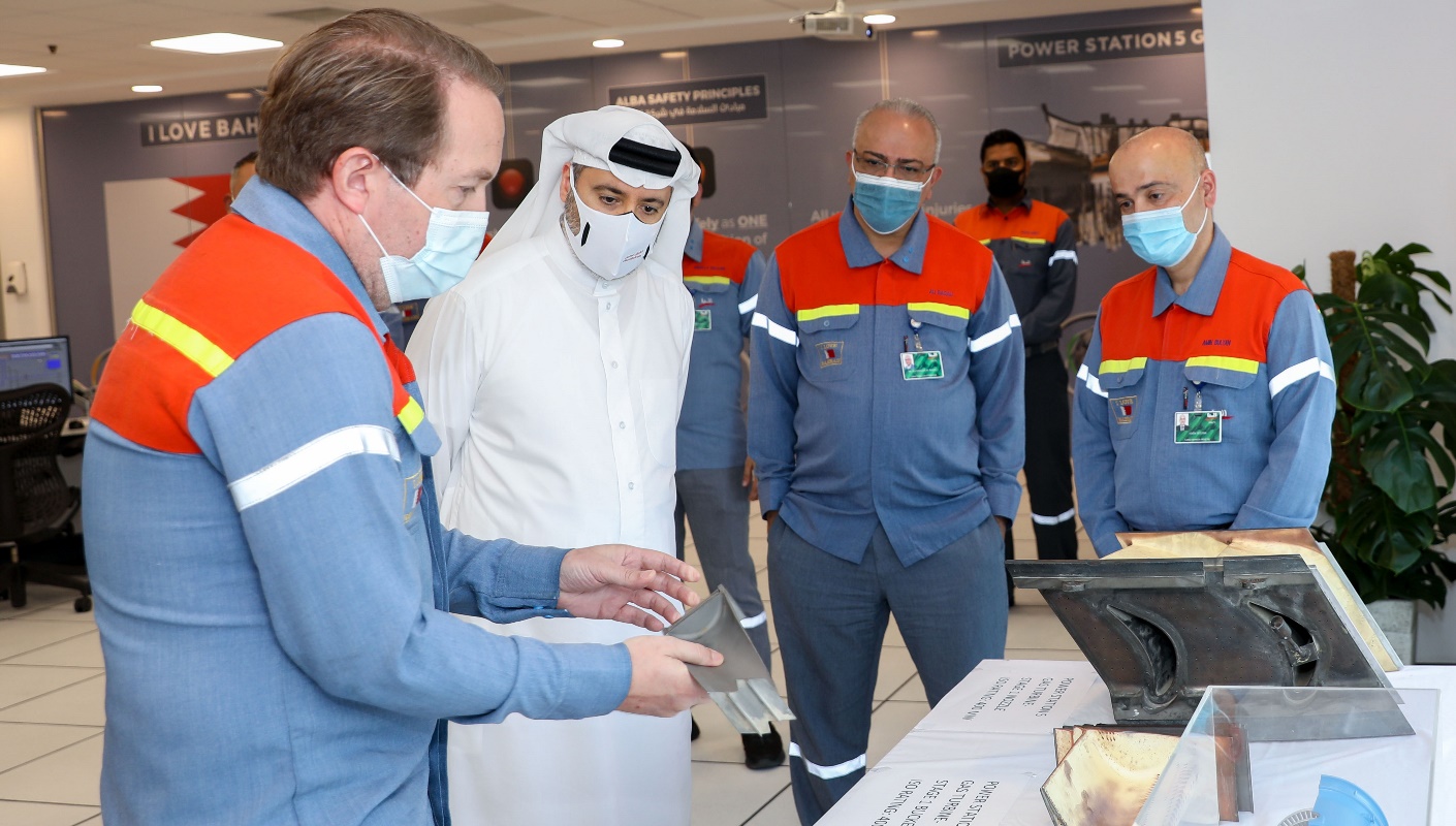 Alba Chairman visits Power Stations 3 & 5