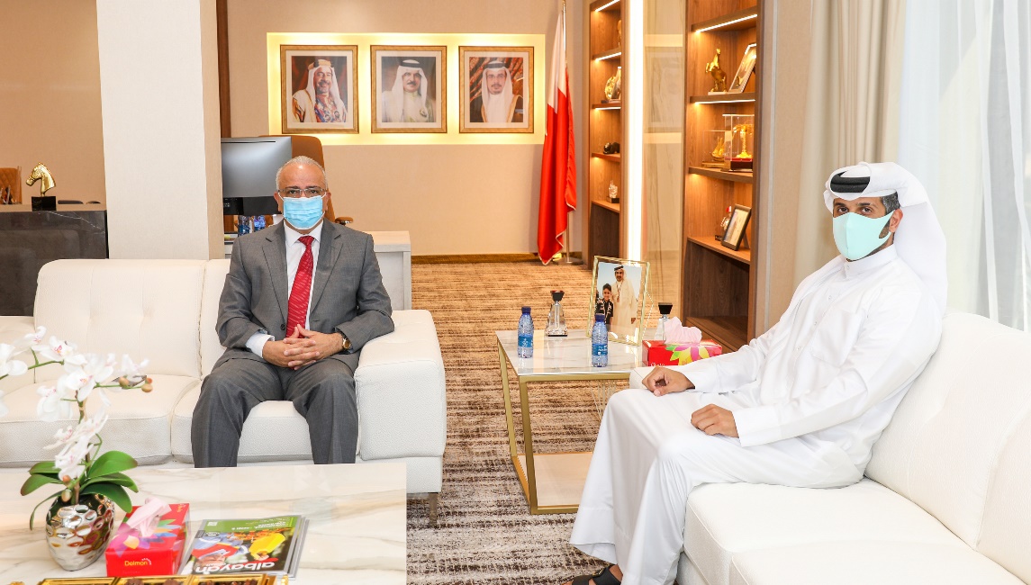 Alba CEO Receives the Director of Nasser Vocational Training Centre