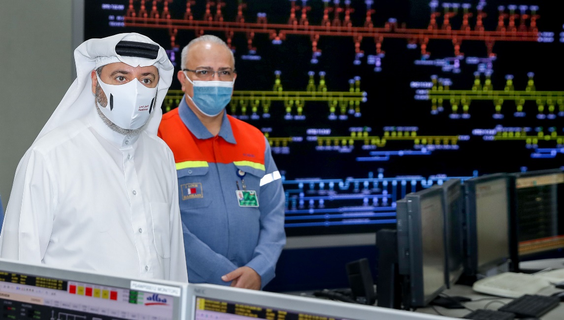 Alba Chairman visits Power Stations 3 & 5