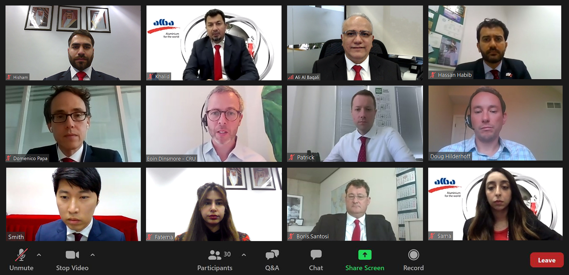 Alba hosts virtual sessions for its customers in partnership with CRU