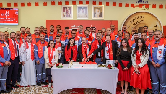 Alba Adorns Red to Celebrate Bahrain’s National Day