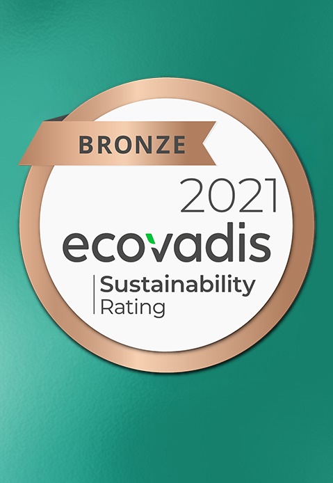 EcoVadis 2021 - Sustainability Rating (Bronze Medal)