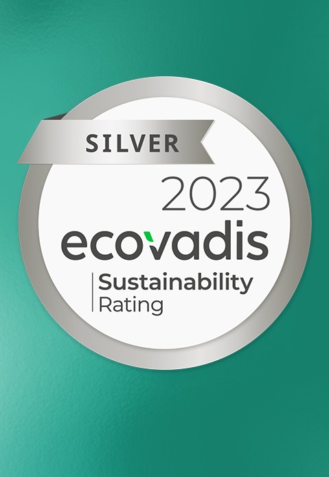 EcoVadis 2023 - Sustainability Rating (Silver Medal)