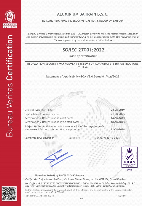 ISO/IEC 27001:2022 - Information Security Management System